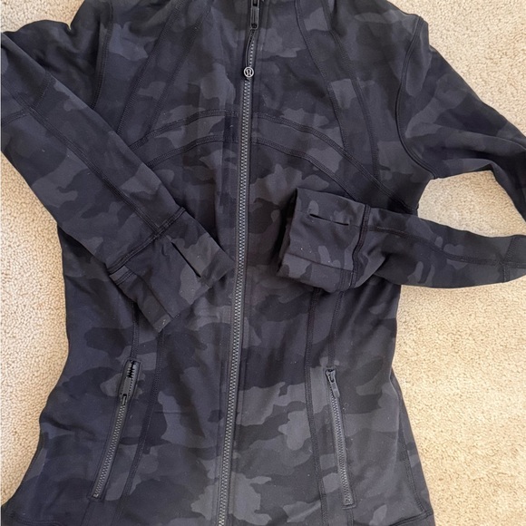 Lululemon Black Camo Define Jacket - Picture 2 of 5
